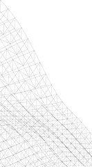 Architectural building 3d rendering