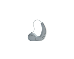 Highly detailed and sharply focused photograph of a modern hearing aid device showcasing advanced technology and discreet design for enhanced auditory assistance