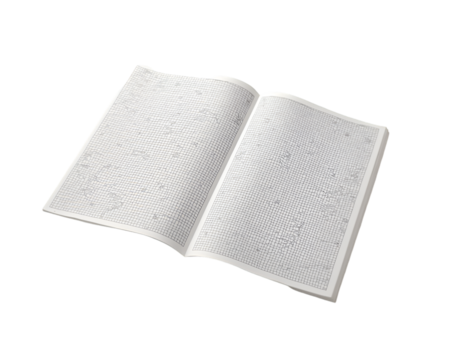 Intricate Knitting Chart Displaying a Detailed Grid Pattern, Perfect for Textile Design, Craft Projects and Creative Visualizations of Weaving Structures and Needlework Ideas