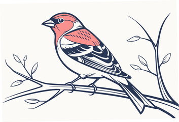 bird on branch
