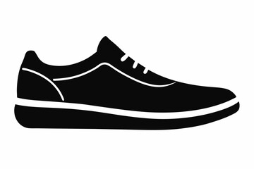 sport shoes vector illustration