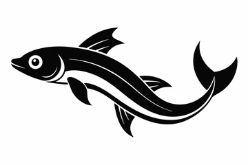 Obraz premium fish on white background