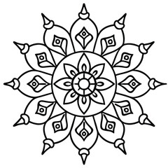Ornate Mandala Design (3)