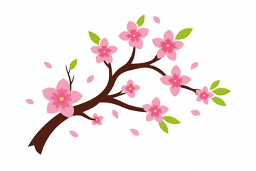 pink cherry tree