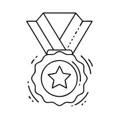 quality medal icon, quality medal vector illustration-simple illustration of quality medal, perfect for quality medal logos and icons