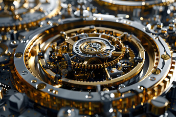 Mechanics in Motion, The Heart of Time, Golden Precision, Art of the Gear, Timeless Engineering