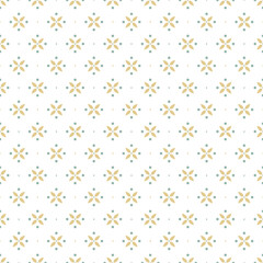 seamless pattern with simple floral motifs. Light cheerful background for linen, nursery, shirts, textile