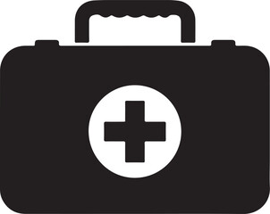 Obraz premium Medical Bag Icon - Vector