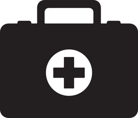 Obraz premium Medical Bag Icon - Vector