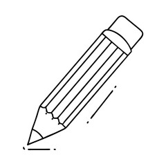 small pencil icon, small pencil vector illustration-simple illustration of small pencil, perfect for small pencil logos and icons