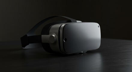 VR Headset on Table