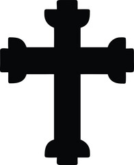 christian cross icon 