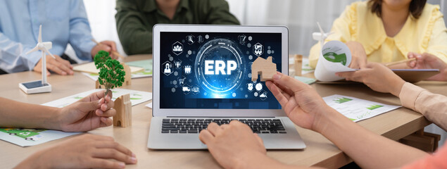 ERP enterprise resource planning software for brisk business to plan the marketing strategy