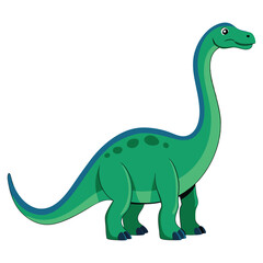 Brontosaurus Vector 