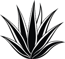 alovera vector silhouette