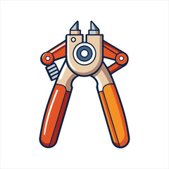 Manual Wire Stripper White background