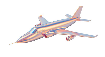 Isolated Jet Plane Transportation Travel