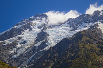 Majestic Mountain Glacier Landscape