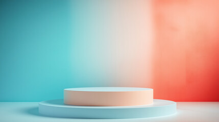 Cosmetic Podiums on Soft Pale Tones – Minimal Elegance for Beauty Brands