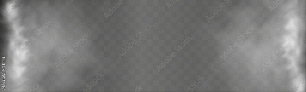 Poster A captivating effect that depicts smoke forming a soft, elegant frame, often used for artistic designs or as a background element in various media.
