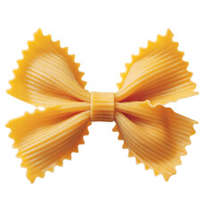 Farfalle isolated on transparent background