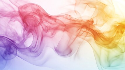 Fototapeta premium Abstract colorful smoke patterns
