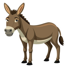 Obraz premium Donkey Vector 