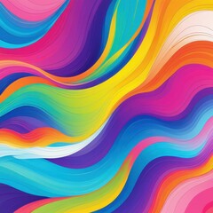 abstract background with rainbow