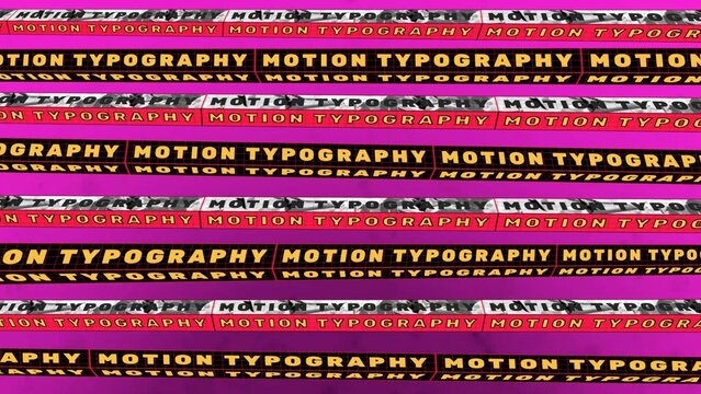 Trendy Kinetic Typography 02