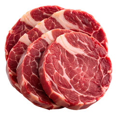 Cow Meat Top Round Slice
