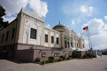 Obraz premium Ethnography Museum of Ankara in Turkiye