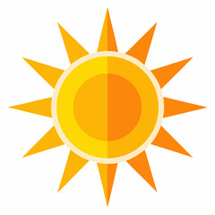 sun vector illustration