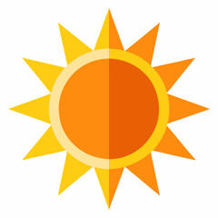 sun vector illustration