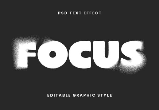 Dissolving Grain Dust Text Effect
