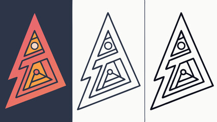 vector illustration of an abstract background with a lot