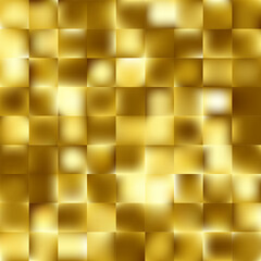 Glowing abstract background with square shaped gradient