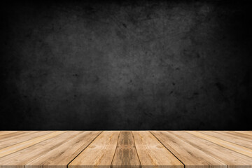 Background of barrel and worn old table of wood