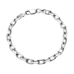 female silver bracelet