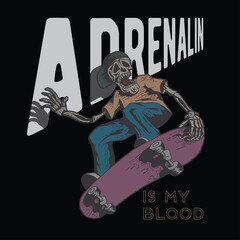 skateboard vector t-shirt design clothing fashion streetwear