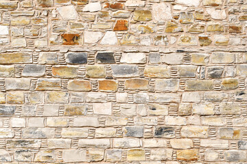 Faux wall texture background.