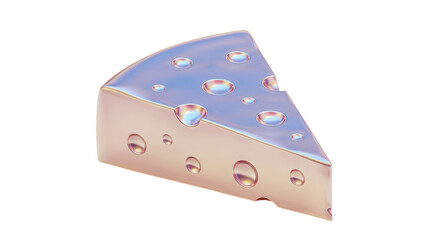 Isolated Holographic Piece of Swiss Cheese