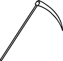 needle and thread isolated