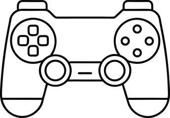 vector illustration of a joystick