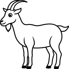 goat vector illustration