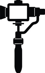 vector illustration of a drill