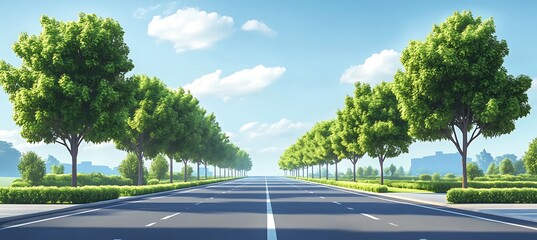 Enhancing Highway Medians and Dividers with Trees for Environmental, Aesthetic, and Safety Benefits