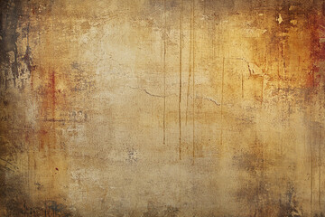 Obraz premium Grunge Texture Abstract Brown and Gold Background for Design Projects