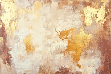 Abstract Gold and Brown Texture A Glimmering Wall Art Design