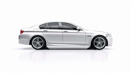 Sleek Silver Sedan with Modern Design and Stylish Alloy Wheels