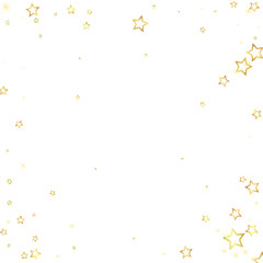 Christmas stars vector overlay.